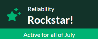 EZCater Rockstar award