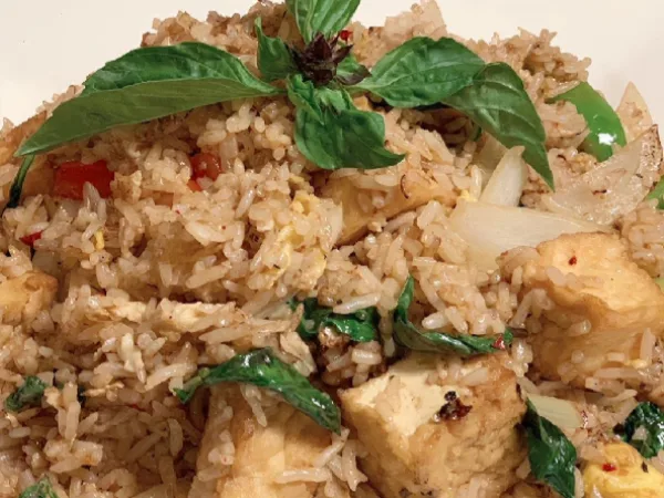 Basil Fried Rice at Hanuman Thai Cafe Kirkland