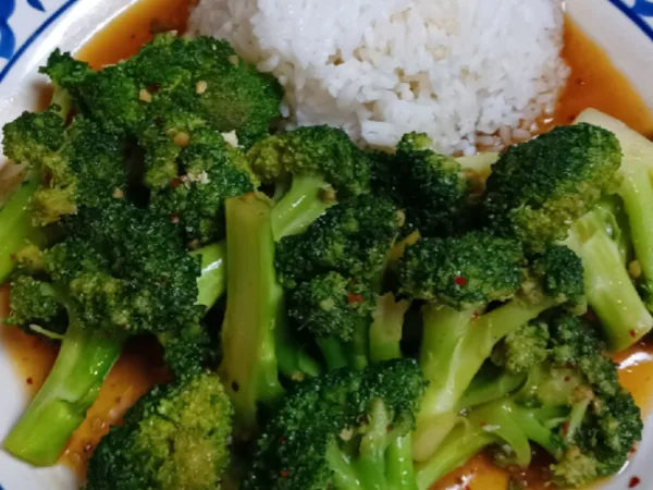 Broccoli at Hanuman Thai Cafe Kirkland