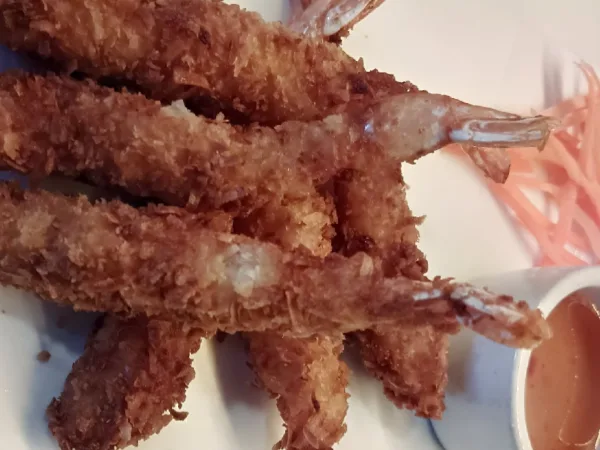 Coconut Prawn at Hanuman Thai Cafe Kirkland