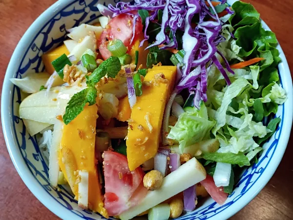 Combo 12 Mango salad Rice Bowl Lunch Combo