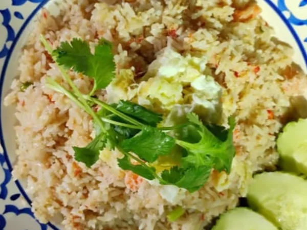 Crab Fried Rice at Hanuman Thai Cafe Kirkland