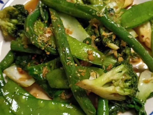 Evergreen Stir Fry at Hanuman Thai Cafe Kirkland
