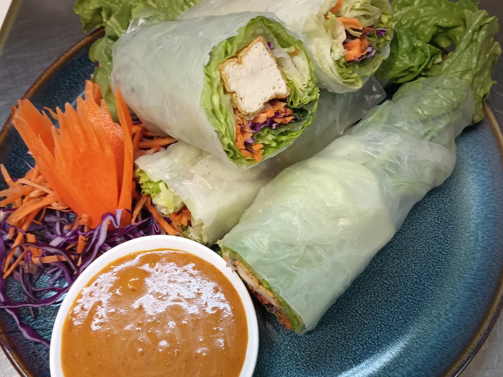 Fresh Rolls at Hanuman Thai Cafe Kirkland