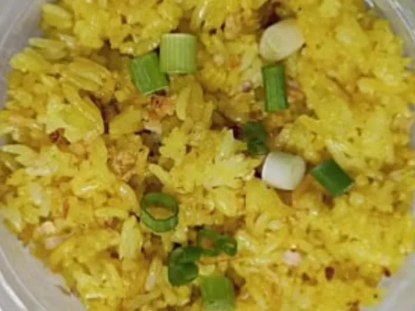 Ginger Turmeric Rice at Hanuman Thai Cafe Kirkland