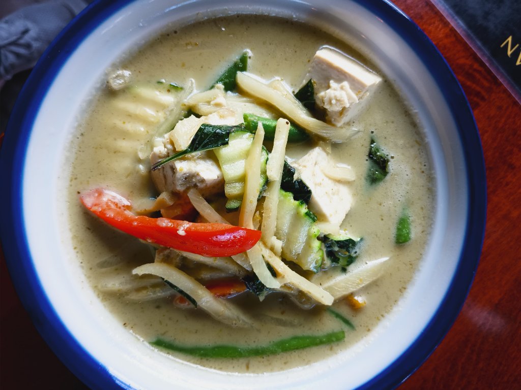 Green Curry at Hanuman Thai Cafe Kirkland