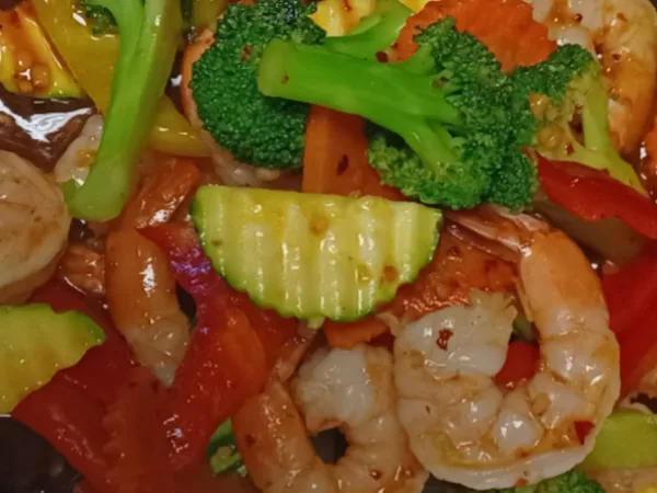 Hanuman's Prawns at Hanuman Thai Cafe Kirkland