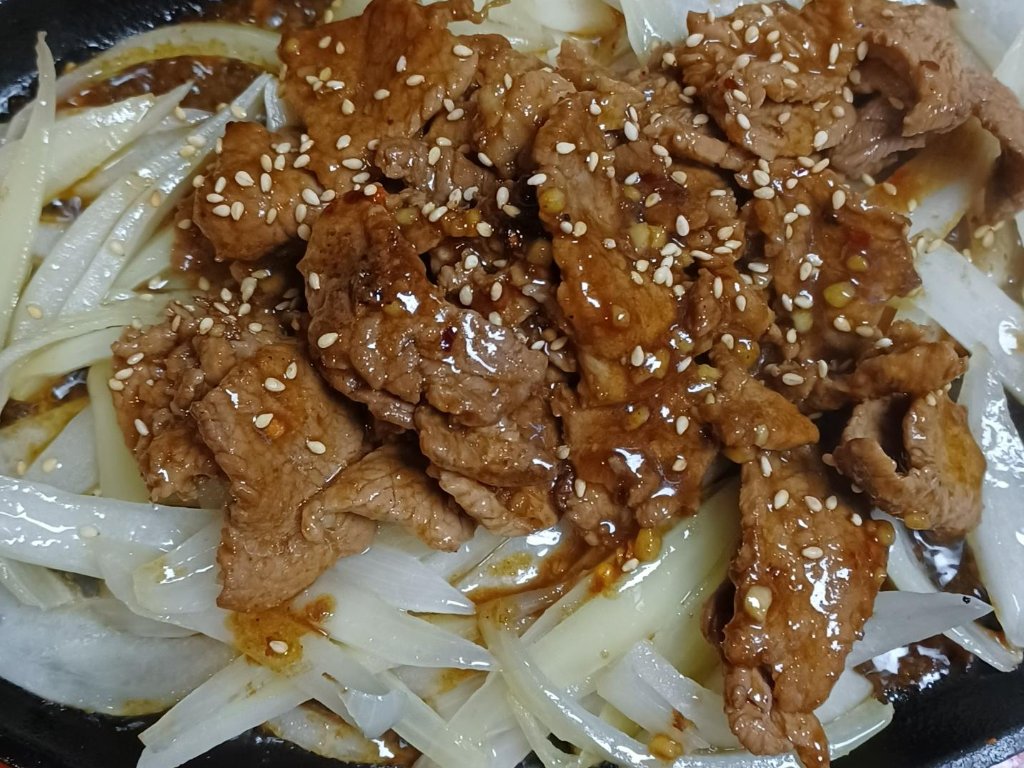 Heavenly Beef at Hanuman Thai Cafe Kirkland
