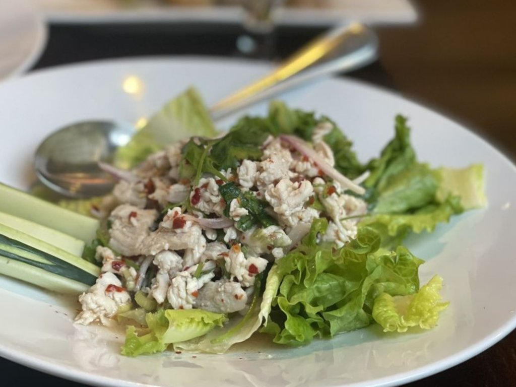 Larb Gai at Hanuman Thai Cafe Kirkland