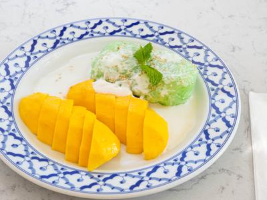 Mango Sticky Rice at Hanuman Thai Cafe Kirkland