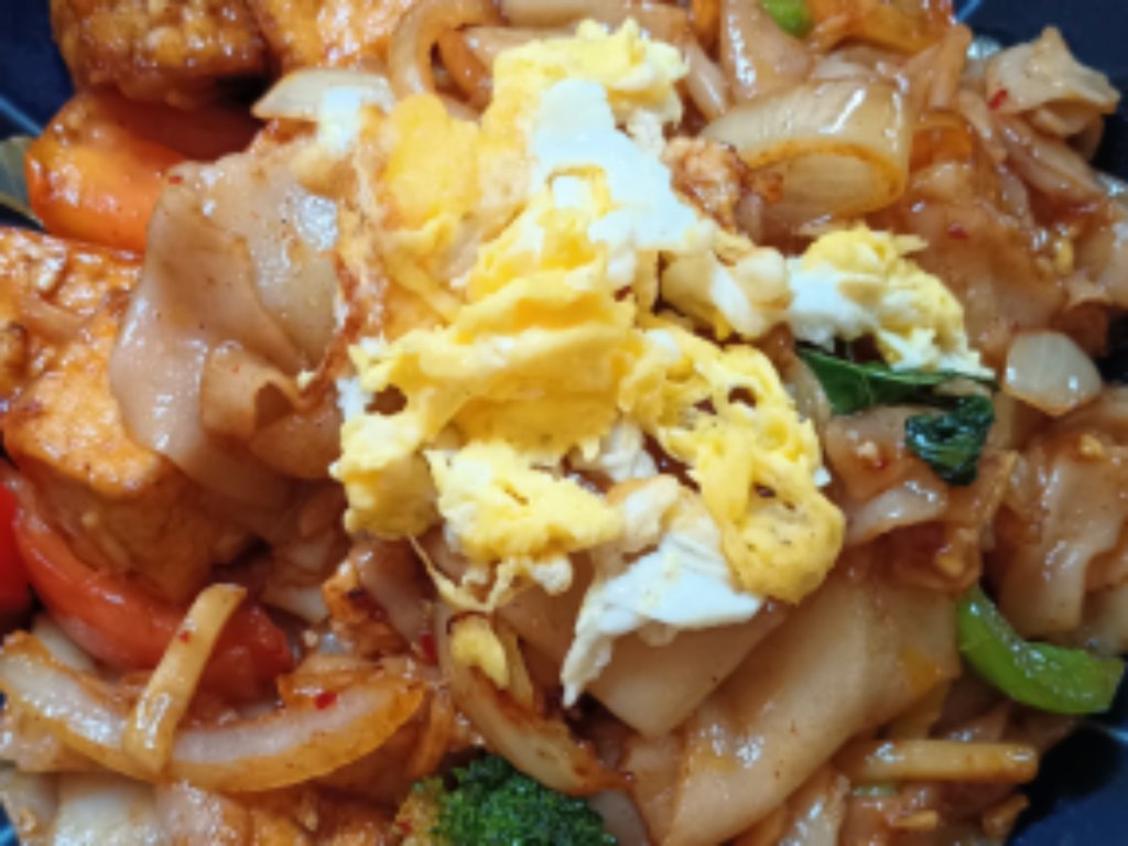 Pad Kee mao at Hanuman Thai Cafe Kirkland