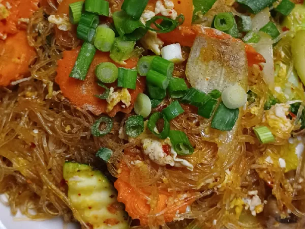Pad Woon Sen at Hanuman Thai Cafe Kirkland