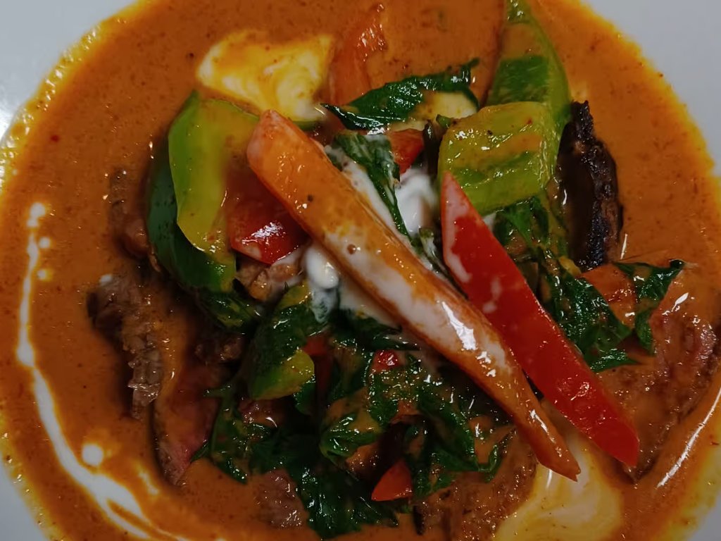 Panang Neua Yang at Hanuman Thai Cafe Kirkland