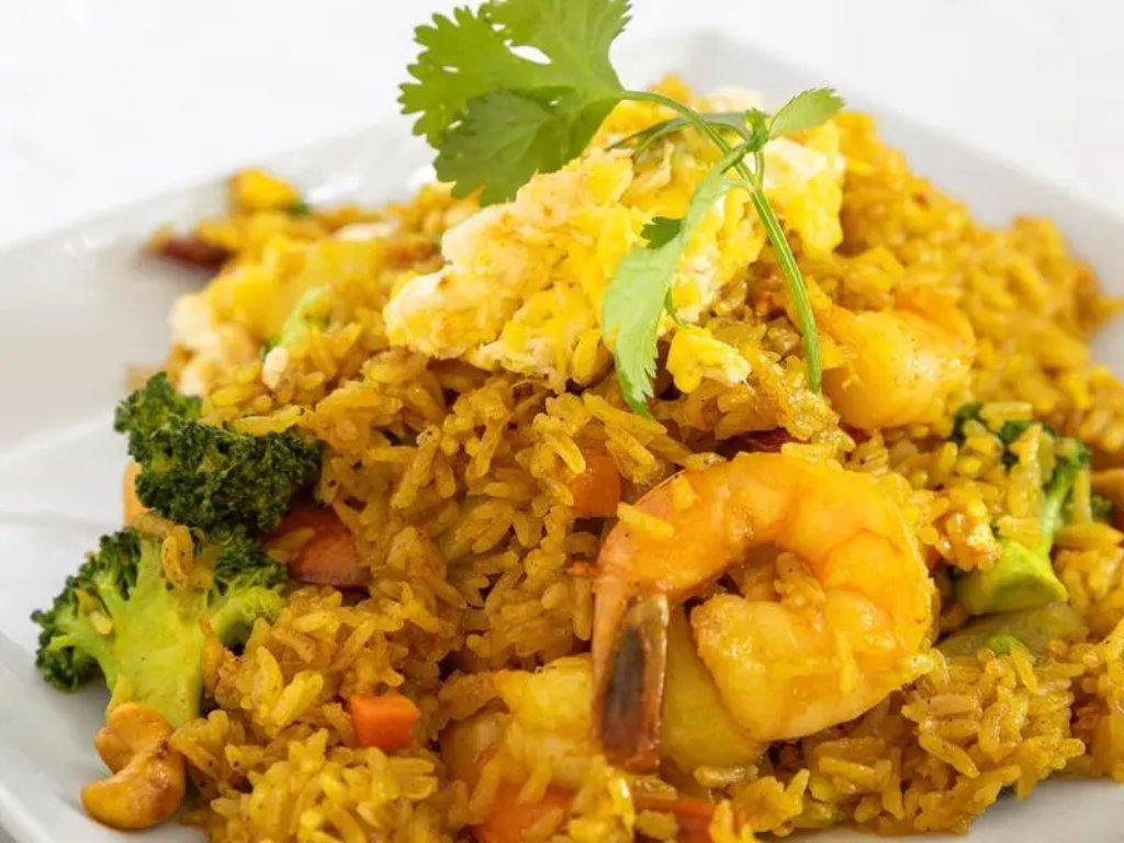 Pineapple Fried Rice at Hanuman Thai Cafe Kirkland