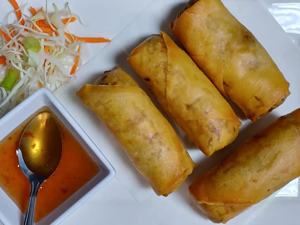 Spring Rolls at Hanuman Thai Cafe Kirkland