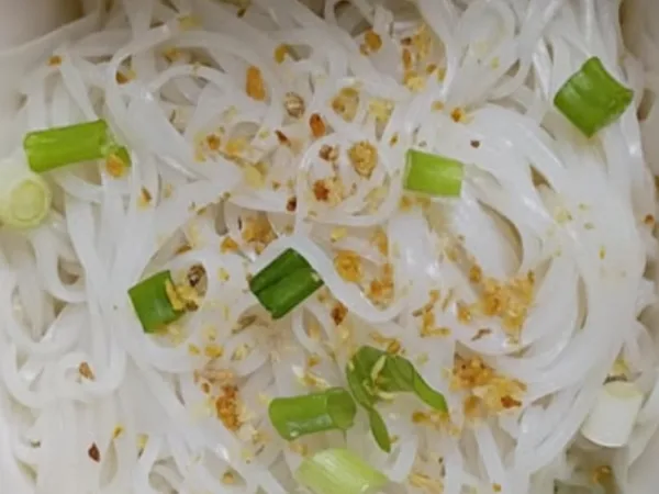 Steamed Noodles at Hanuman Thai Cafe Kirkland