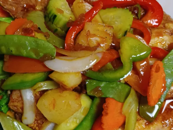 Sweet and Sour Fish at Hanuman Thai Cafe Kirkland