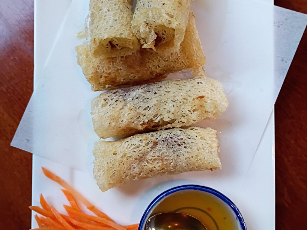 Sweet Potato Rolls at Hanuman Thai Cafe Kirkland
