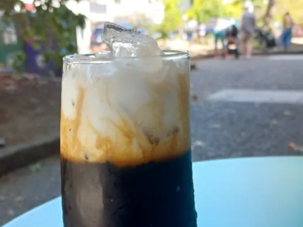Thai Iced Coffee at Hanuman Thai Cafe Kirkland
