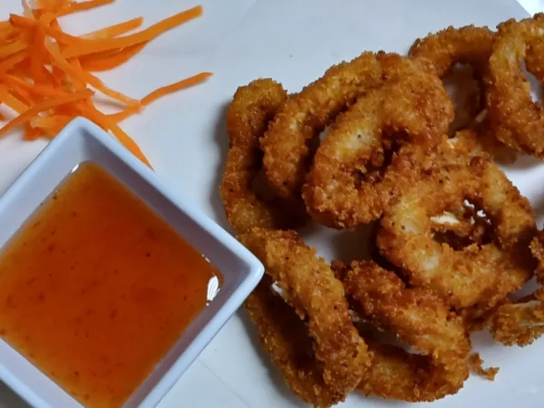 Thai Style Fried Calamari at Hanuman Thai Cafe Kirkland