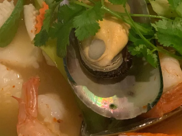 Tom Yum Noodle Soup at Hanuman Thai Cafe Kirkland