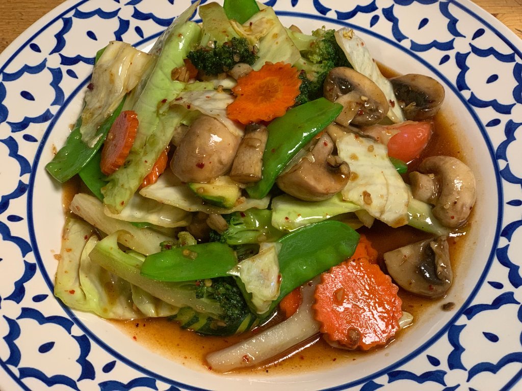 Vegetable Deluxe at Hanuman Thai Cafe Kirkland
