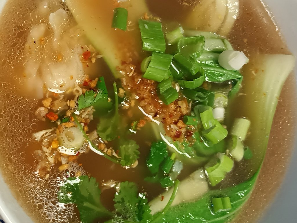 Wonton Soup at Hanuman Thai Cafe Kirkland