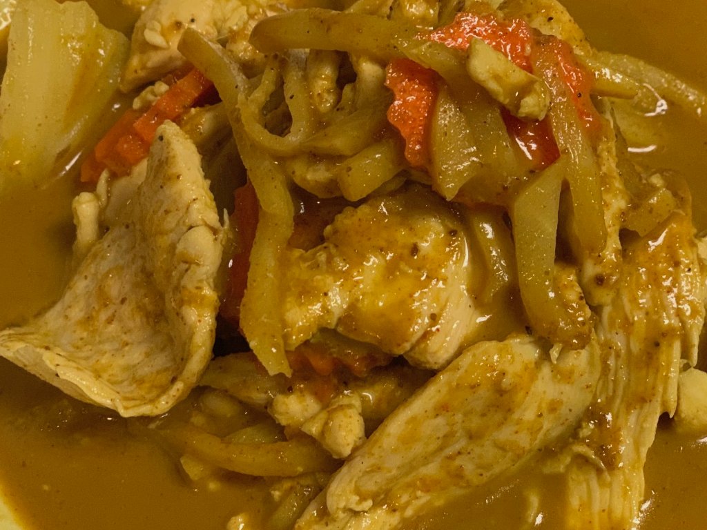 Yellow Curry at Hanuman Thai Cafe Kirkland