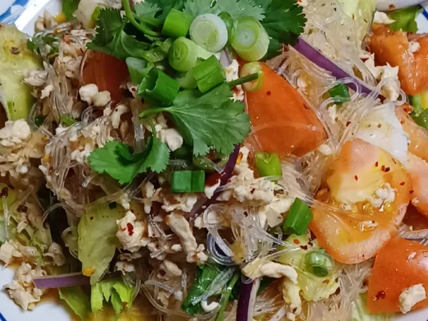 Yum Woon Sen at Hanuman Thai Cafe Kirkland